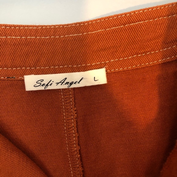 Sofi Angel - Rust Colored Skirt - Lg - Picture 4 of 5